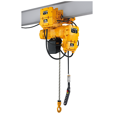 Explosion-proof electric chain hoists